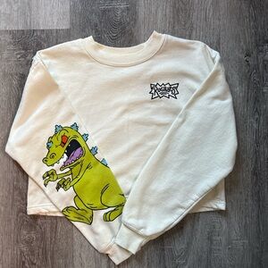 Throwback!! Rugrats cropped sweatshirt.